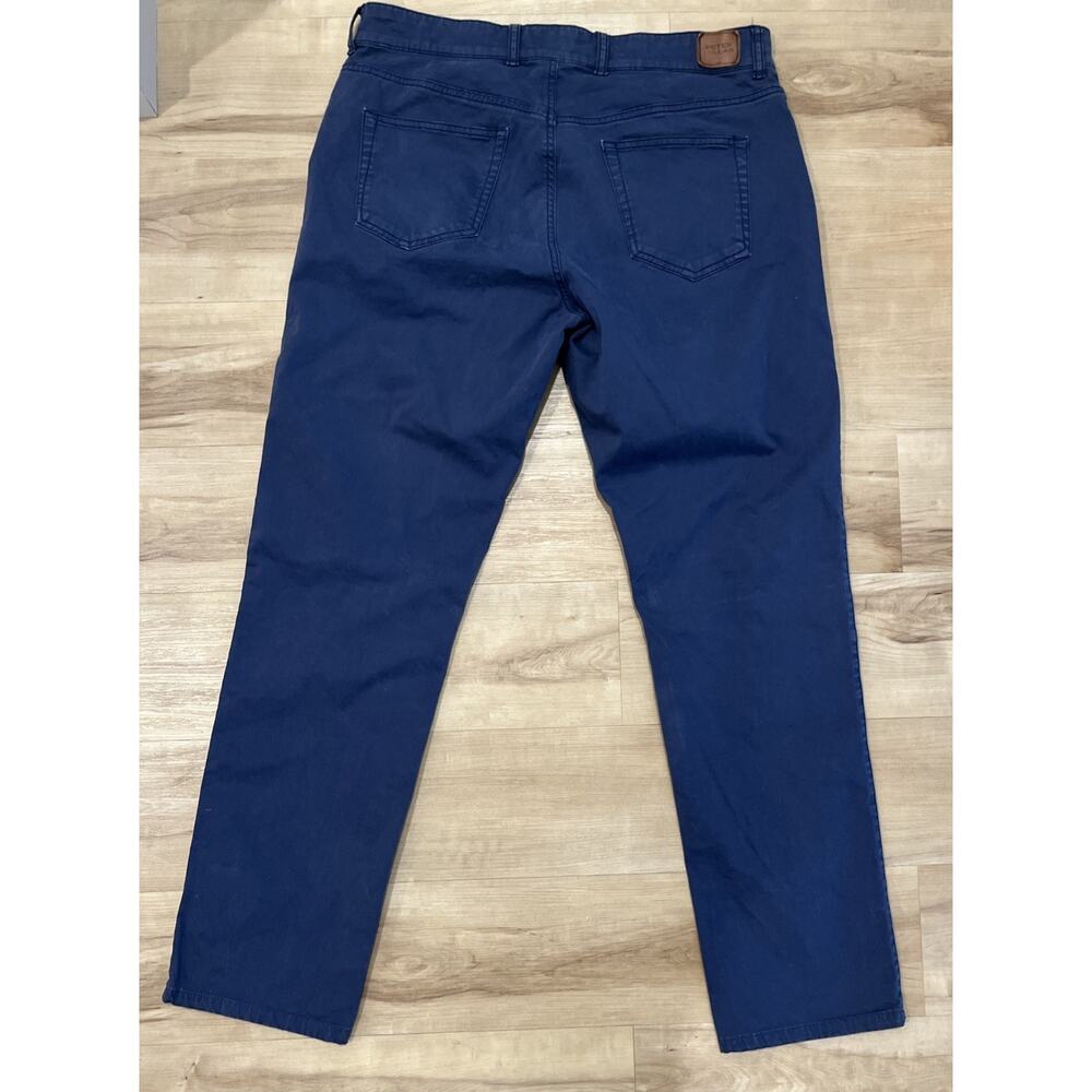 Peter Millar Men’s Golf Chino Pant Navy 35x32 Excellent Condition - Picture 6 of 7